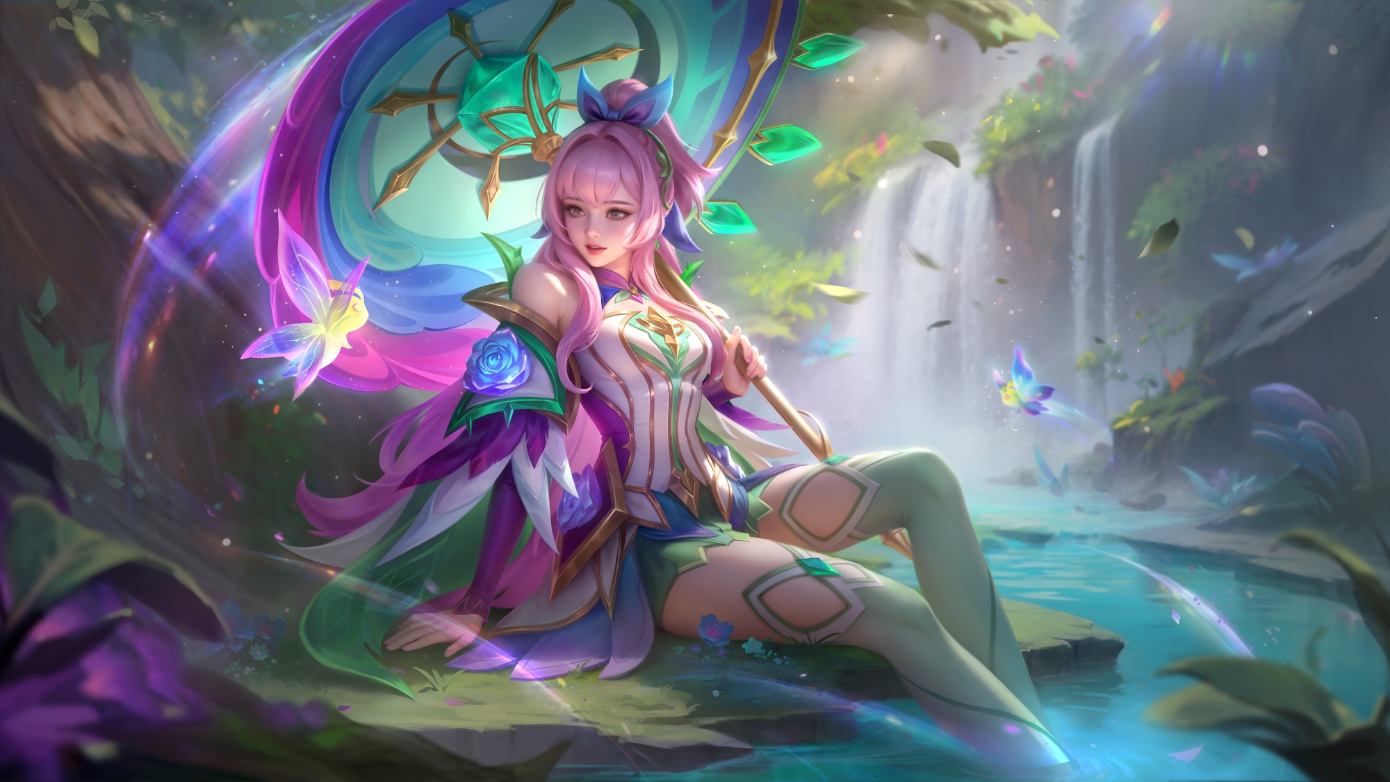 MLBB Kagura Jade Blossom MLBB Kagura Jade Blossom